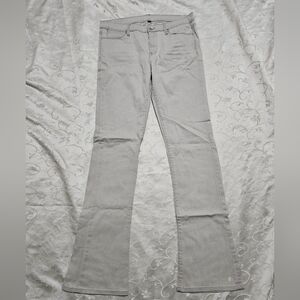 4/$20- Light Gray Flare Jeans